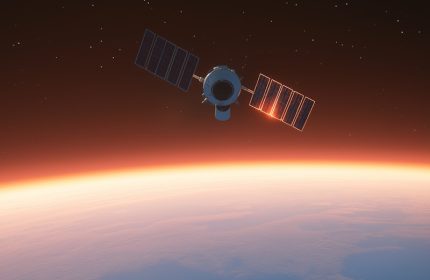 Satellite Orbiting Earth