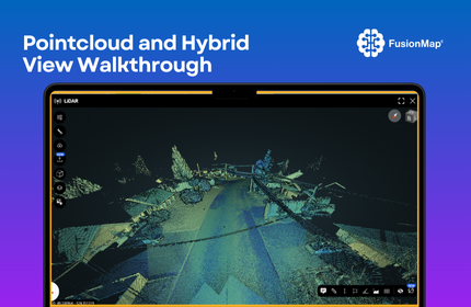 pointcloud and hybrid view walkthrough